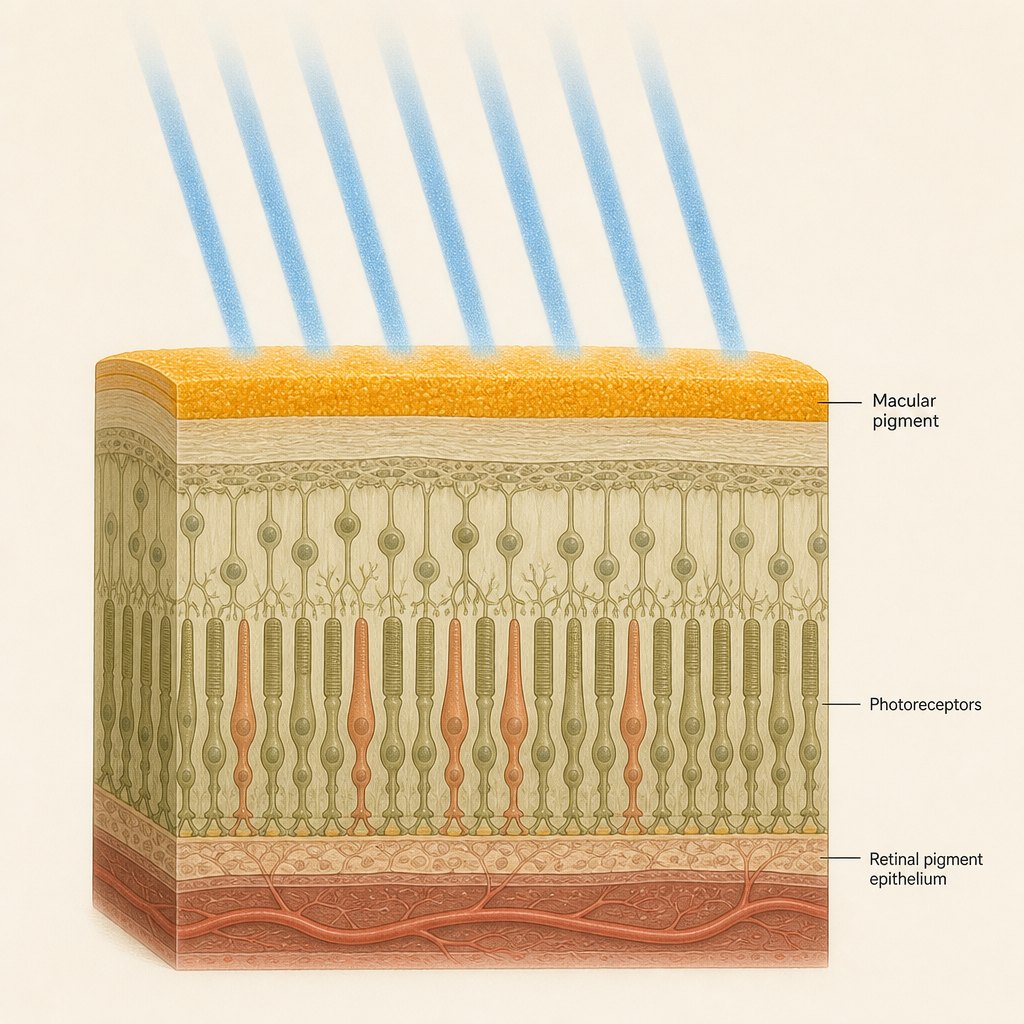 Dense filter — absorbs