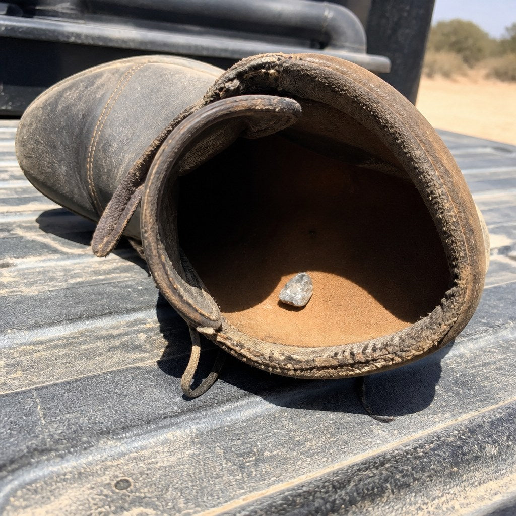 I Walked Around Half A Day With A Stone In My Boot And Never Felt It